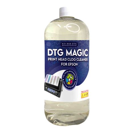 Dtg magic waste cleaner